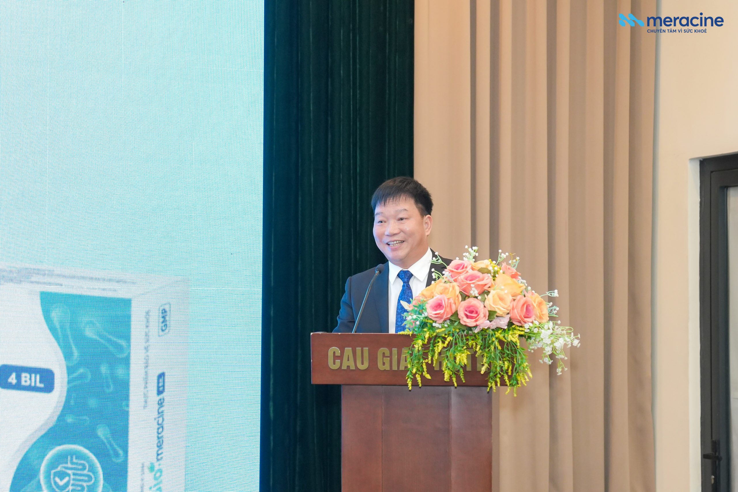 Ông Nguyễn Đăng Bẩy - TGĐ Dược phẩm Meracine công bố sản phẩm men ống vi sinh Bio-meracine mới, chăm sóc sức khỏe đường ruột mọi nhà
