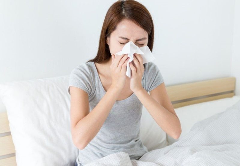Sổ mũi nhiều có thể là dấu hiệu viêm đường hô hấp