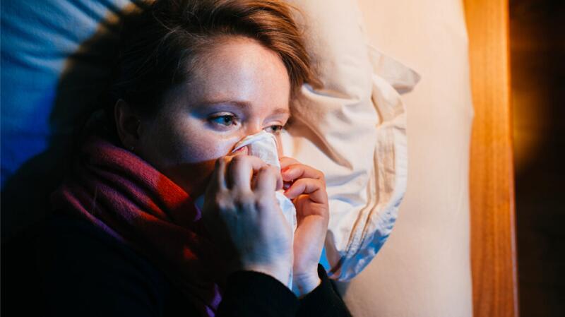 Nghẹt mũi ban đêm khiến giấc ngủ bị gián đoạn, ảnh hưởng tinh thần.