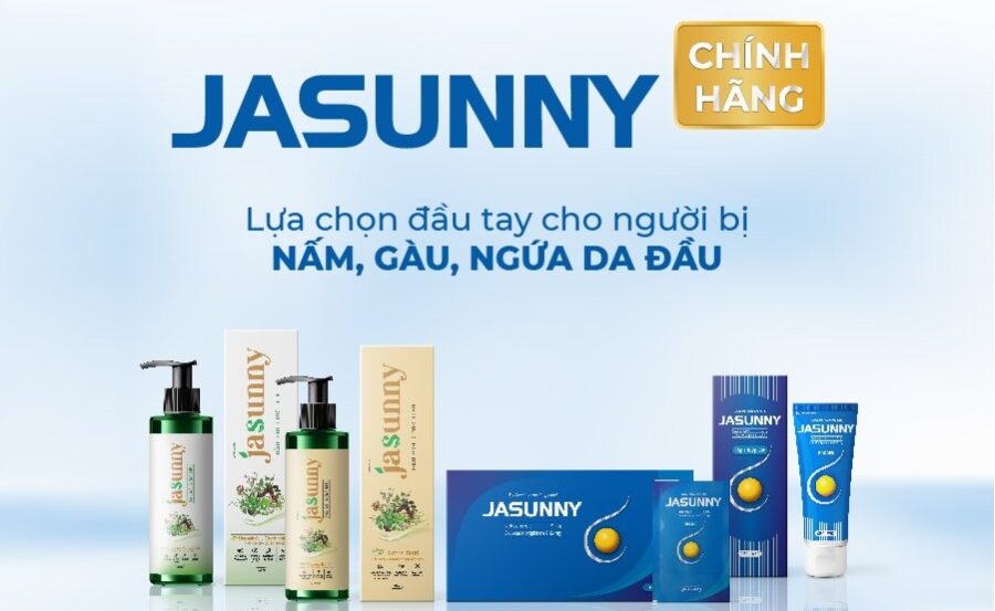 Jasunny - Lựa chọn hàng đầu cho người bị gàu, nấm, ngứa