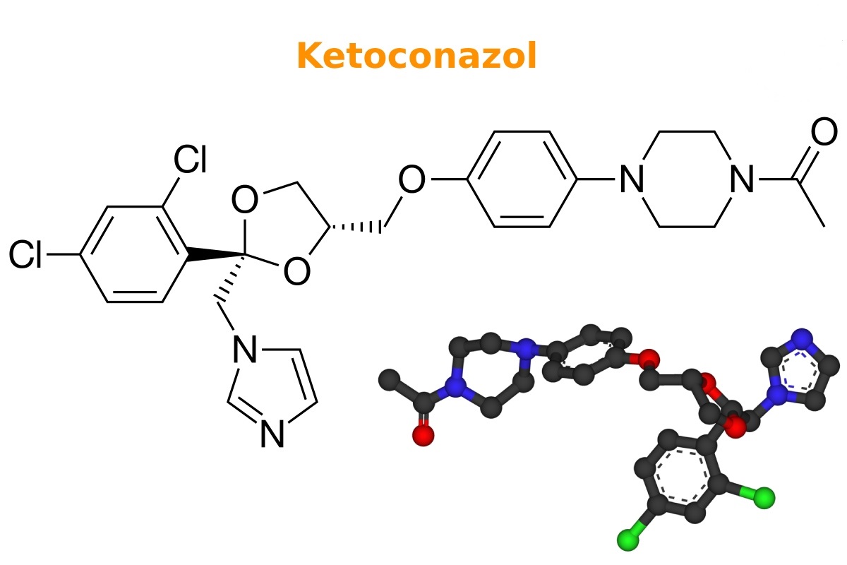 Dầu gội trị nấm gàu có thể chứa hoạt chất ketoconazol