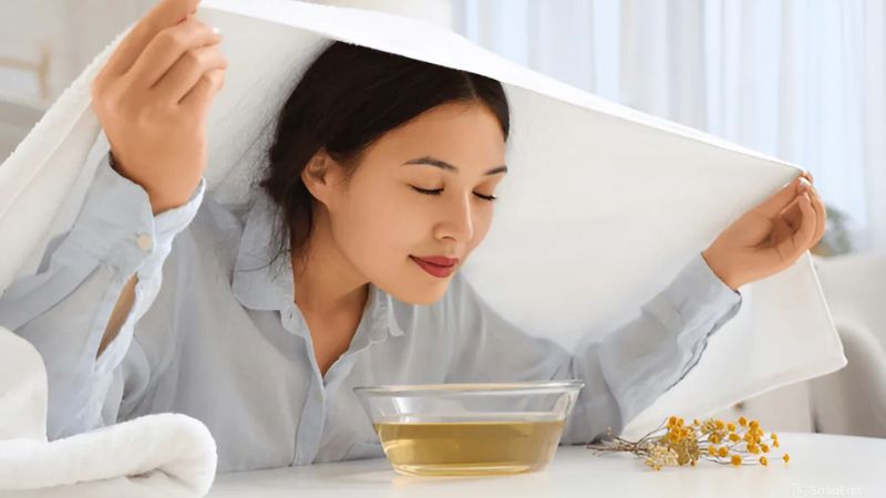 Xông hơi với gừng – sả – chanh giúp giảm nghẹt mũi, kháng khuẩn.