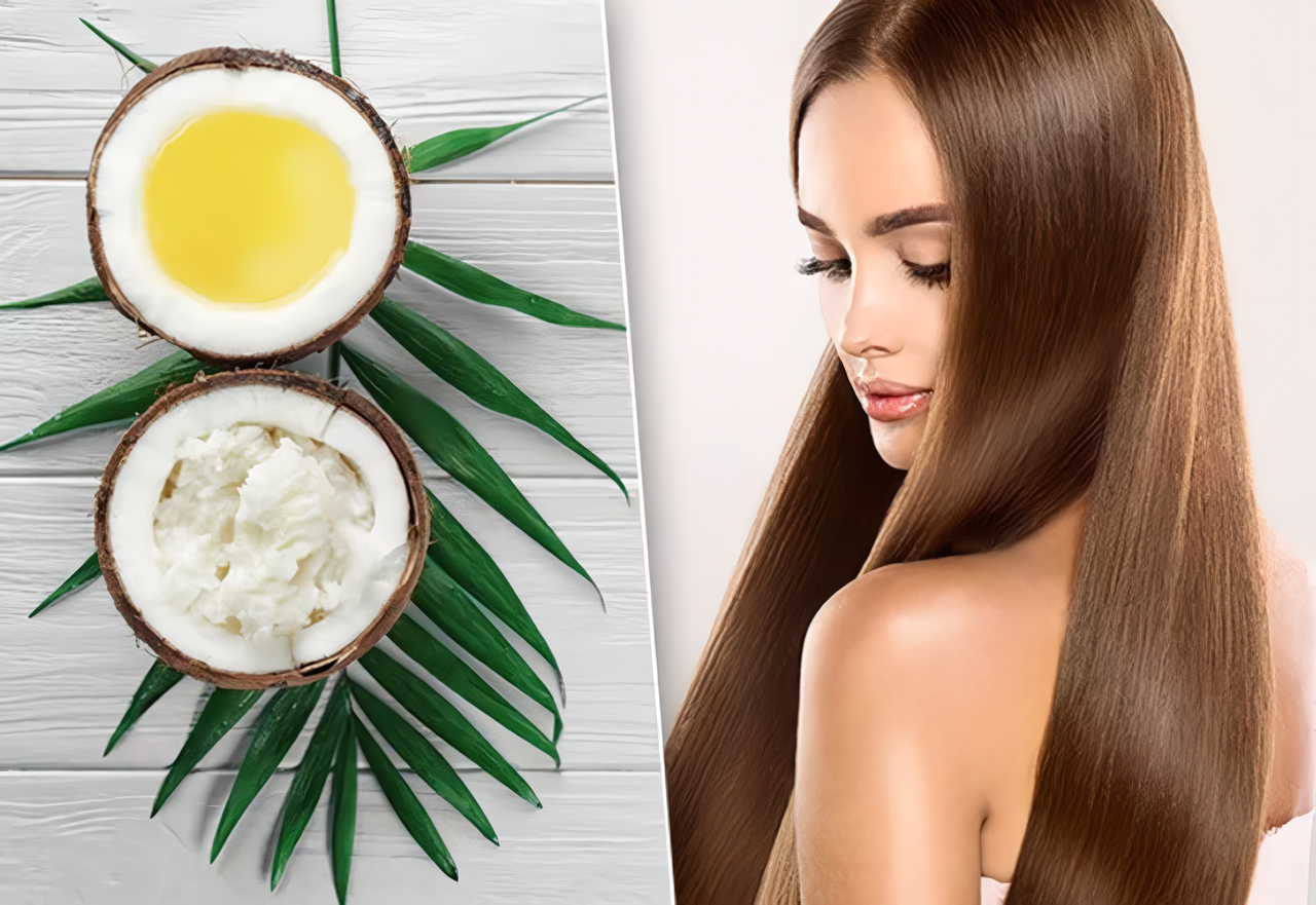 Kết hợp cùng các dầu dưỡng hữu cơ giúp tóc chắc khỏe hơn