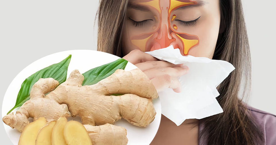 Gừng và nghệ chứa hoạt chất chống viêm tự nhiên, hỗ trợ giảm triệu chứng xoang.