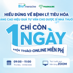 Chỉ còn 1 ngày! Dược phẩm Meracine cùng Pharmalink tổ chức Workshop chuyên sâu về bệnh lý tiêu hóa cho Dược sĩ nhà thuốc