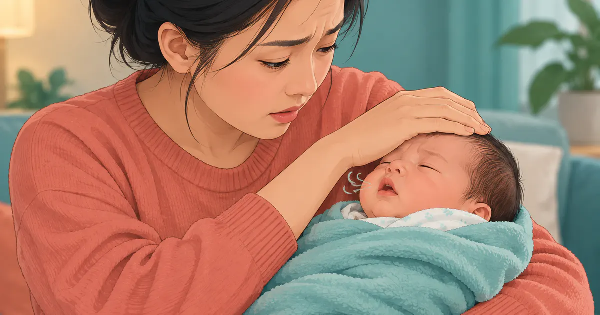 Cha mẹ nhận biết dấu hiệu bất thường ở bé sơ sinh bị nghẹt mũi để đưa đi khám