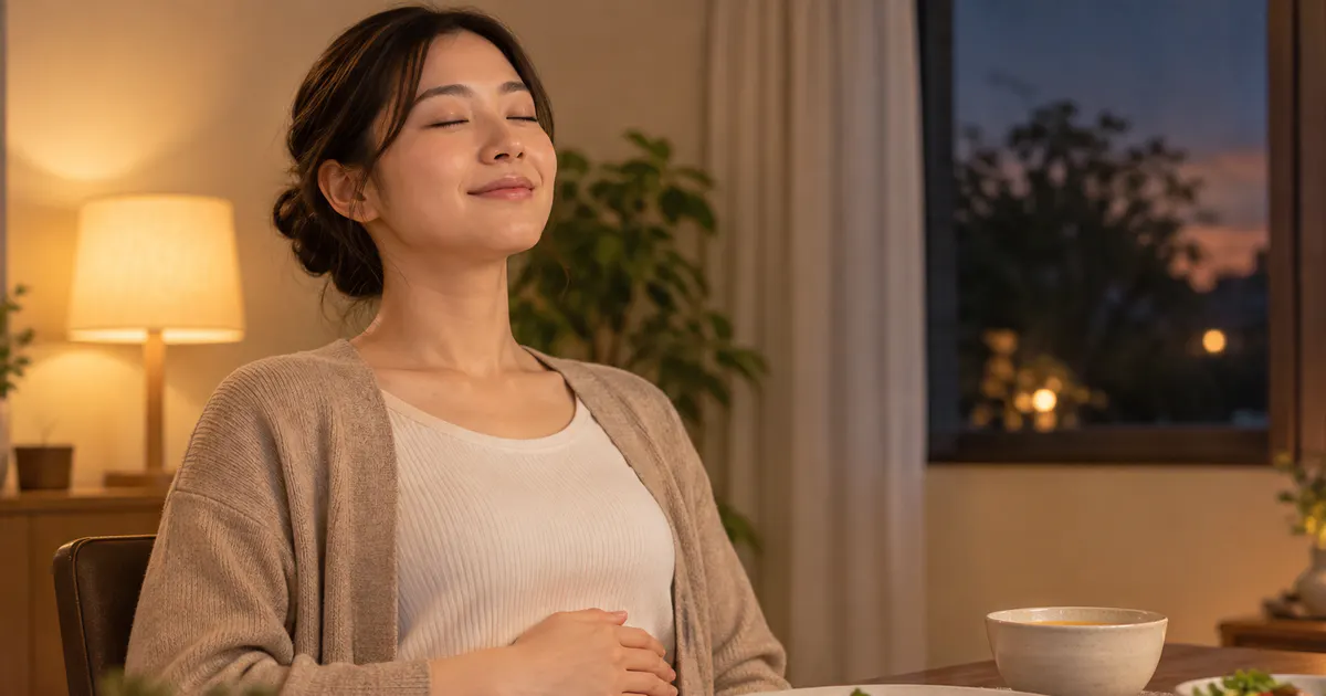Tư thế ngồi thẳng sau ăn hỗ trợ giảm triệu chứng trào ngược