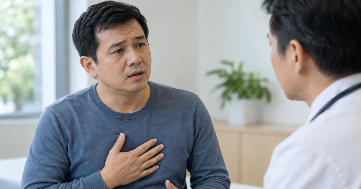 Trao đổi với nhân viên y tế khi đau ngực chưa rõ nguyên nhân