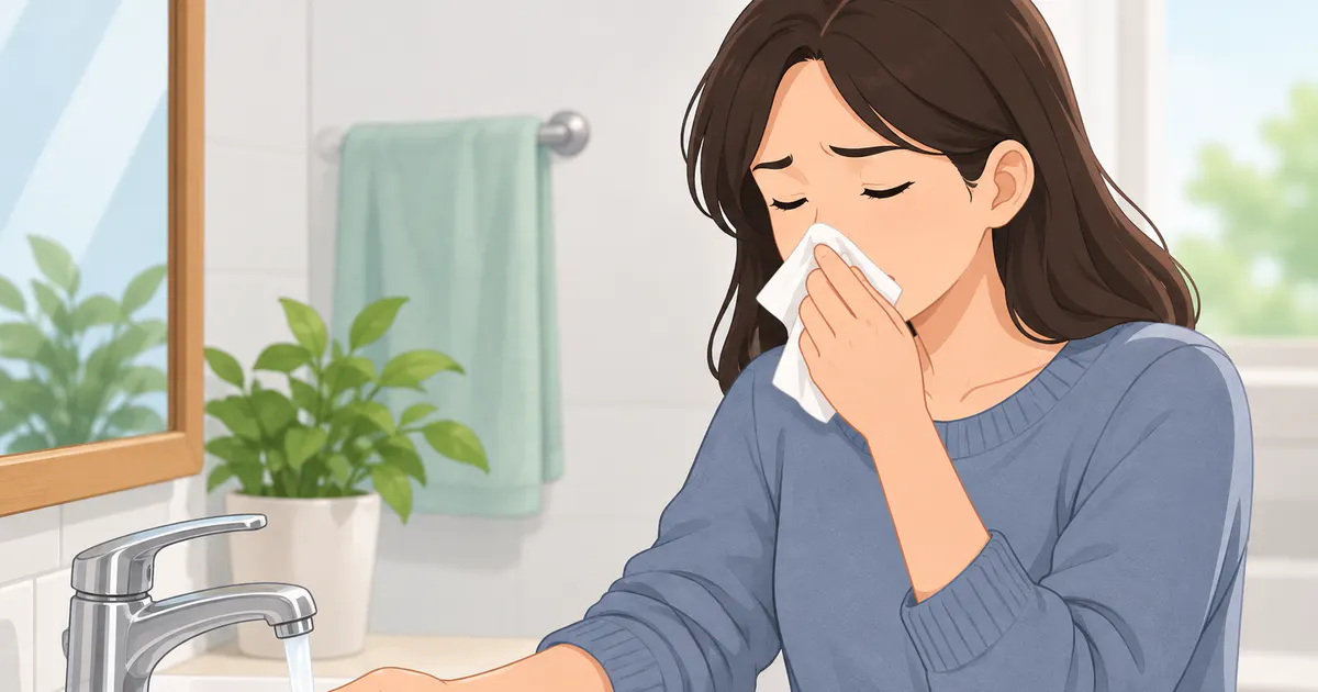 Chăm sóc và theo dõi biểu hiện viêm mũi dị ứng tại nhà an toàn