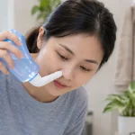 Hướng dẫn cách rửa mũi đúng cách tại nhà với tư thế an toàn