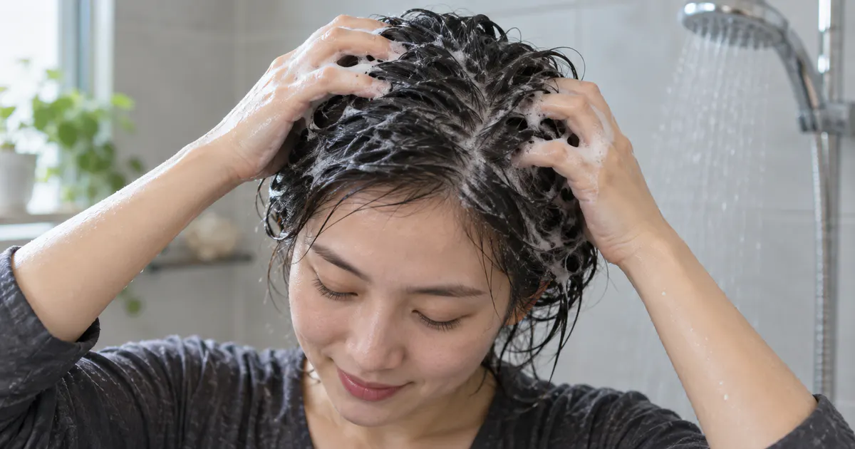 Cách massage da đầu nhẹ nhàng khi gội đầu