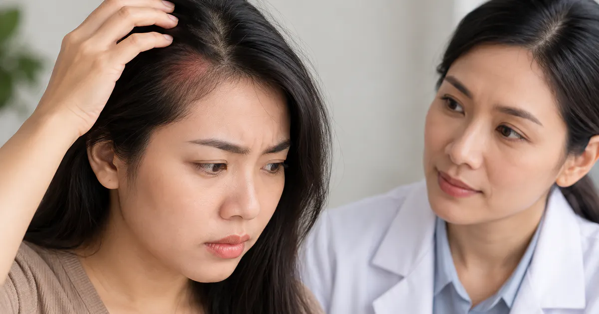 Nhận biết khi da đầu ngứa kéo dài cần được tư vấn y tế