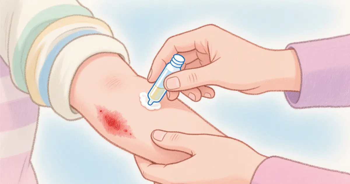 Điều trị viêm da tiếp xúc với chăm sóc vùng da đỏ ngứa an toàn