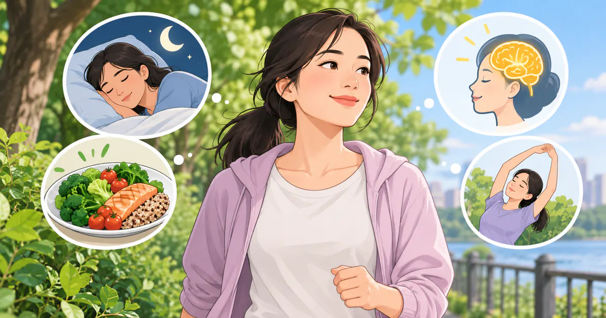 Lối sống lành mạnh hỗ trợ trí nhớ và khả năng tập trung ngoài thuốc bổ