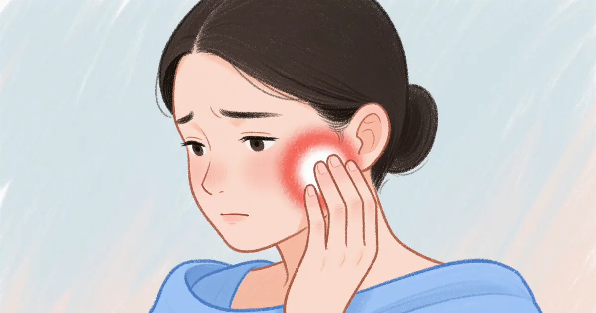 Minh họa dấu hiệu kích ứng da cần đi khám sớm