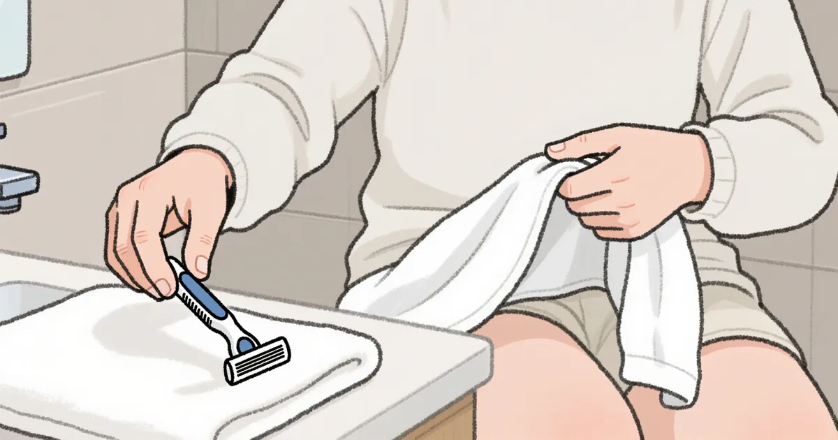 Phòng ngừa tái phát viêm nang lông sau cạo hoặc wax bằng thói quen vệ sinh an toàn