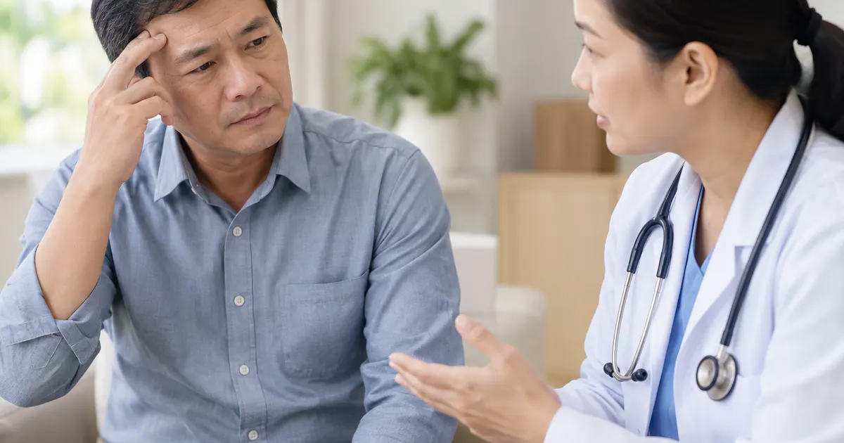Người trưởng thành tìm hiểu thuốc cải thiện trí nhớ cùng chuyên gia y tế