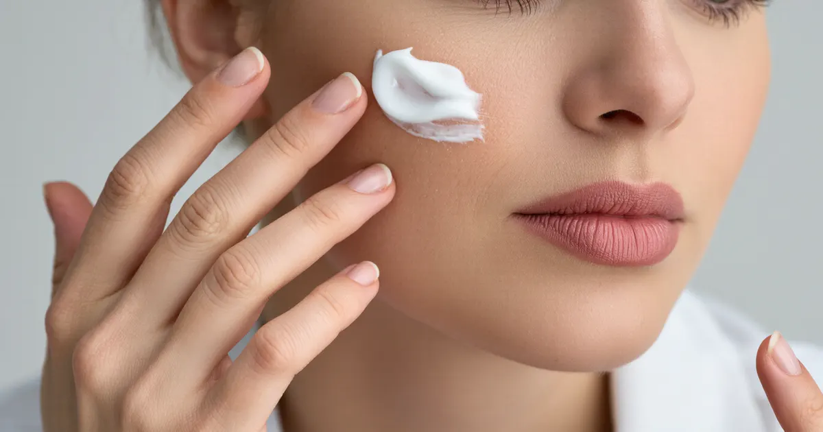 Cách bôi thuốc trị viêm da tiết bã một lớp mỏng trên vùng da cần điều trị