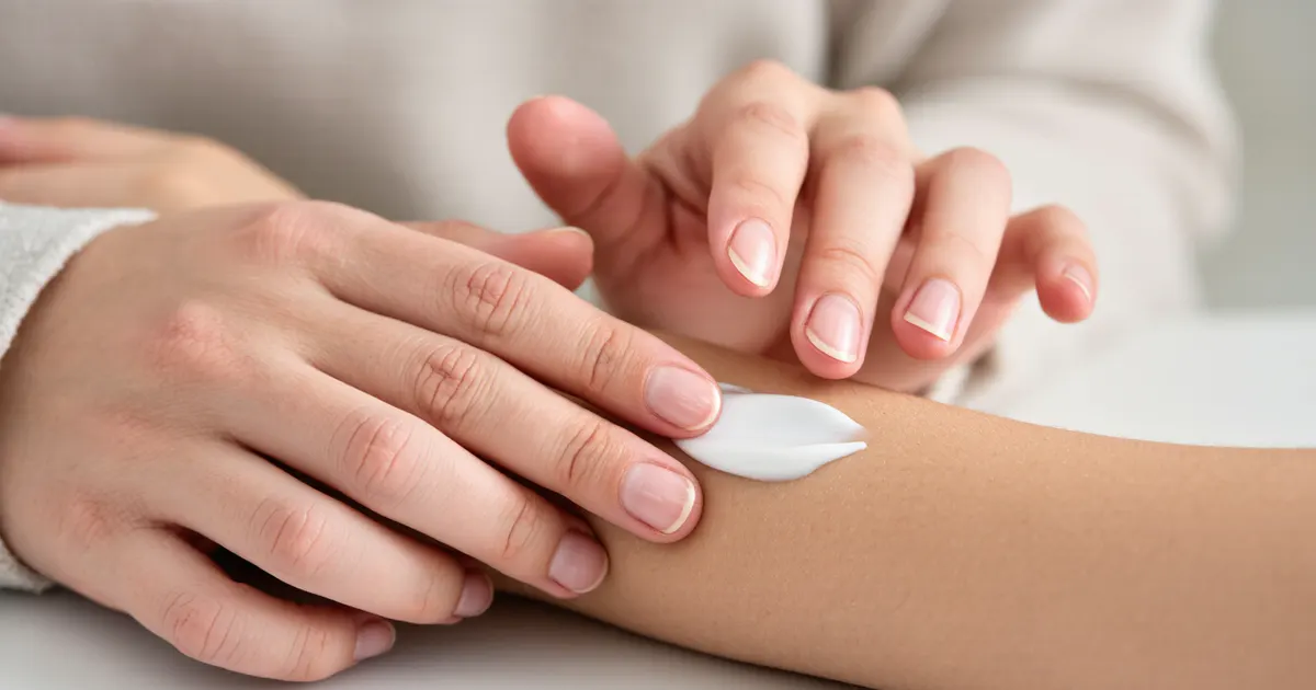 Cách bôi thuốc trị viêm nang lông đúng và nhẹ nhàng trên vùng da tay