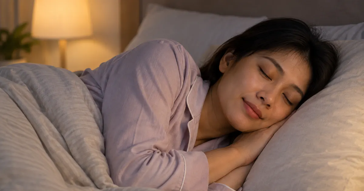 Người phụ nữ nằm nghiêng trái khi tìm hiểu trào ngược dạ dày nằm nghiêng bên nào