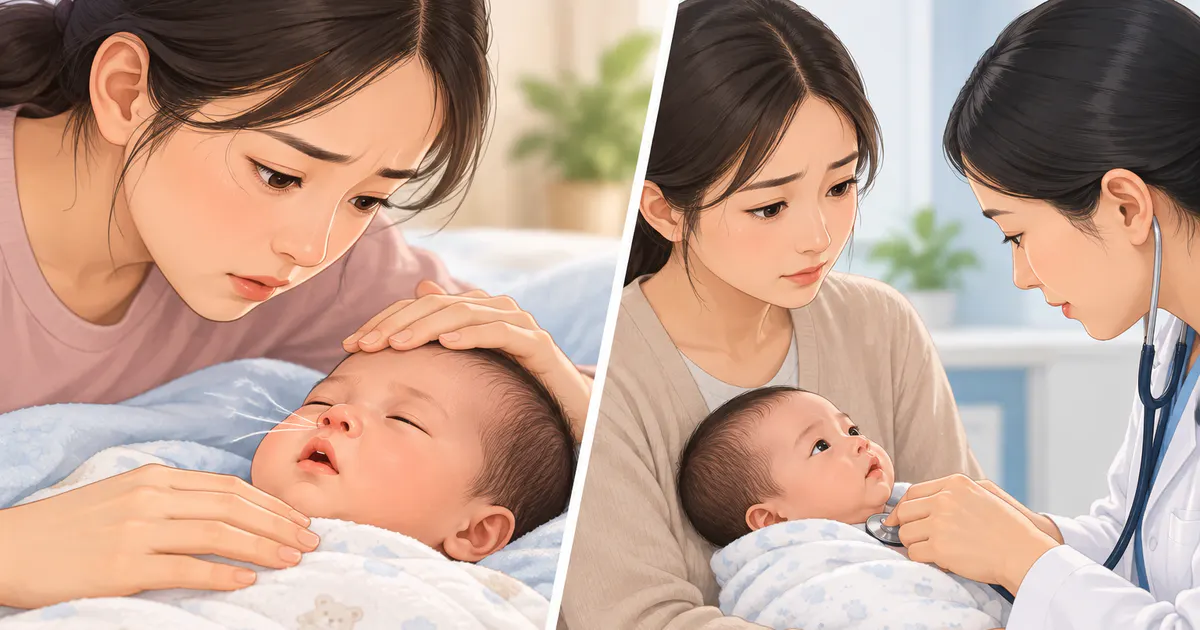 Cha mẹ nhận biết dấu hiệu bất thường ở trẻ sơ sinh để đưa bé đi khám