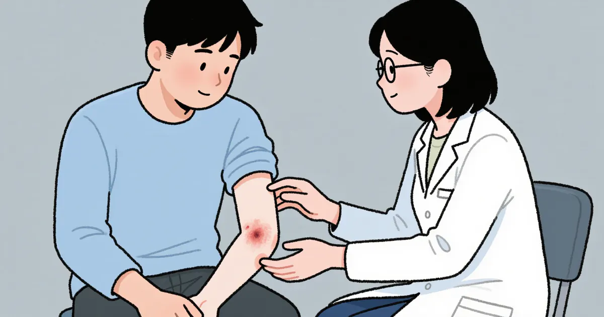 Trao đổi với nhân viên y tế khi viêm da cơ địa nhẹ kéo dài hoặc bất thường
