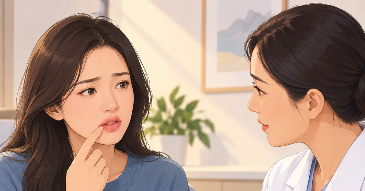 Tư vấn y tế khi viêm môi dị ứng kéo dài hoặc có dấu hiệu bất thường