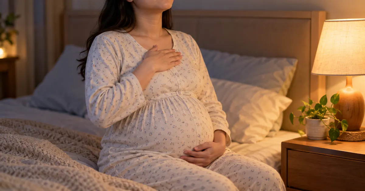Bà bầu mất ngủ 3 tháng cuối phải làm sao với tư thế nằm nghiêng an toàn