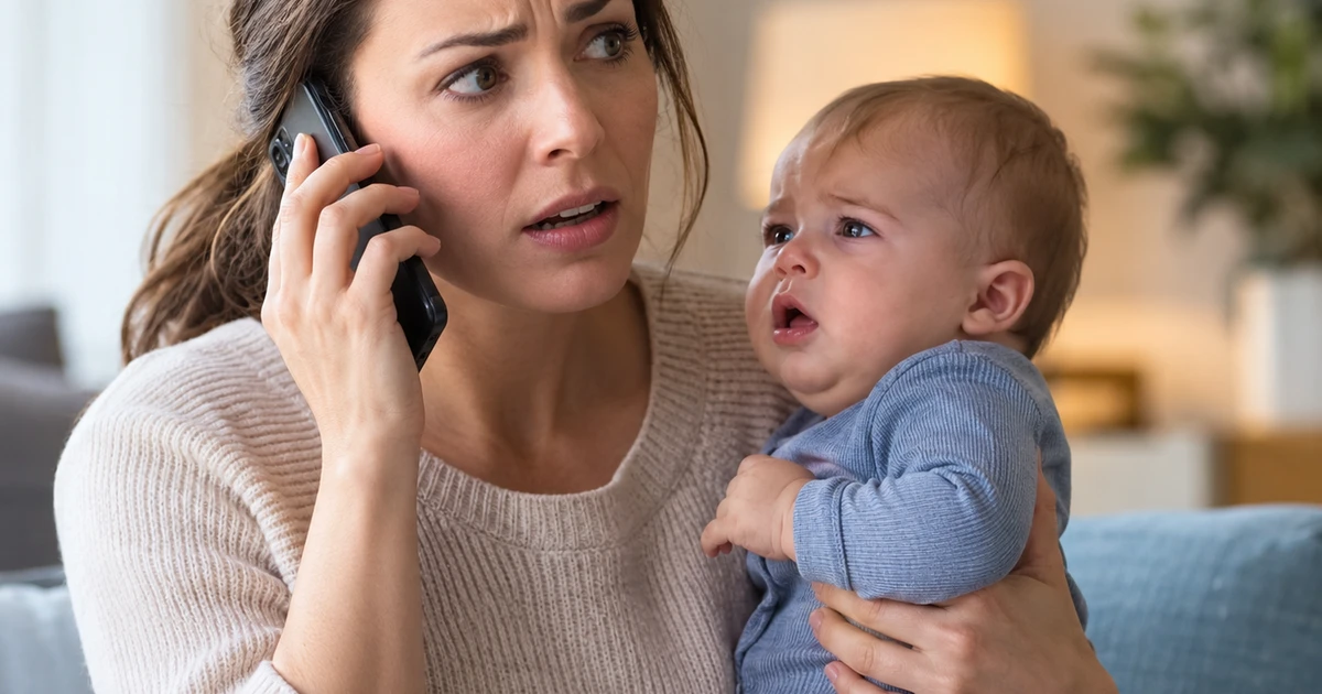 Người chăm sóc gọi trợ giúp y tế khi bé có dấu hiệu dị ứng nặng