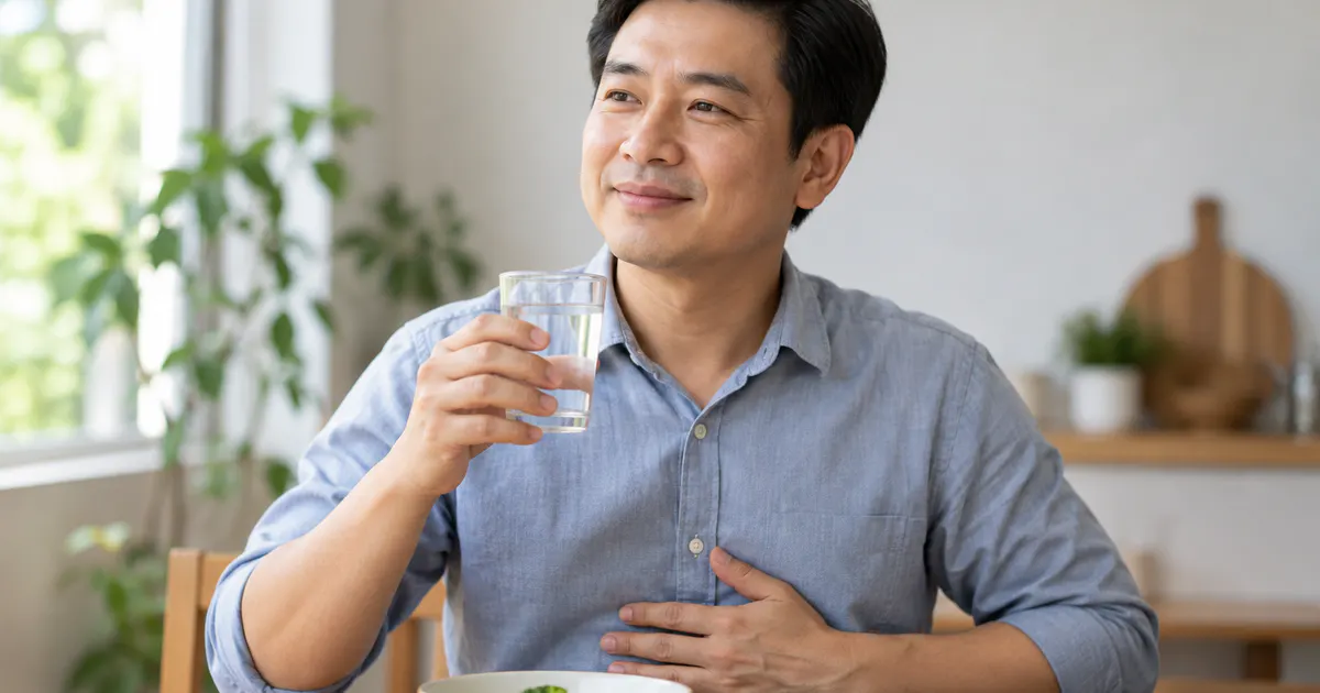 Tư thế ngồi thẳng và thói quen ăn uống hỗ trợ giảm khó chịu do trào ngược