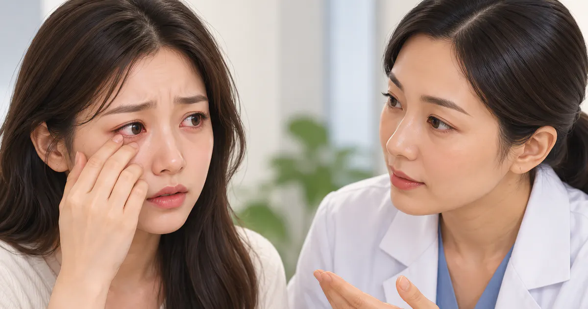 Tư vấn chuyên môn khi cay mắt kéo dài sau khi dùng kem chống nắng