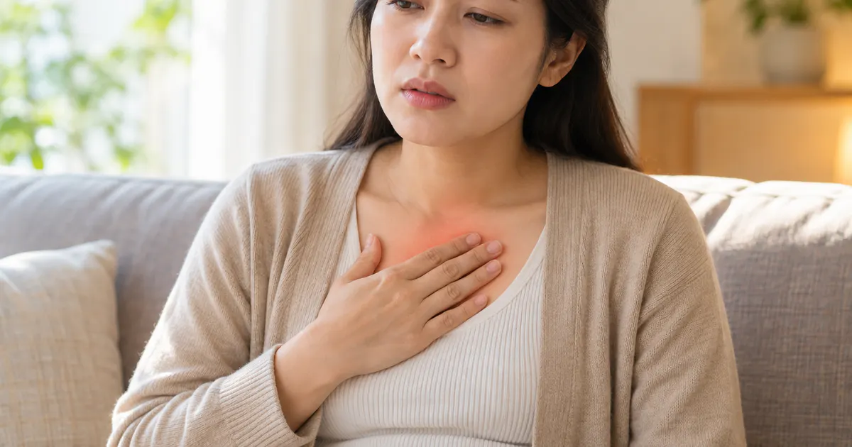 Người trưởng thành nhận biết các triệu chứng của trào ngược dạ dày tại nhà