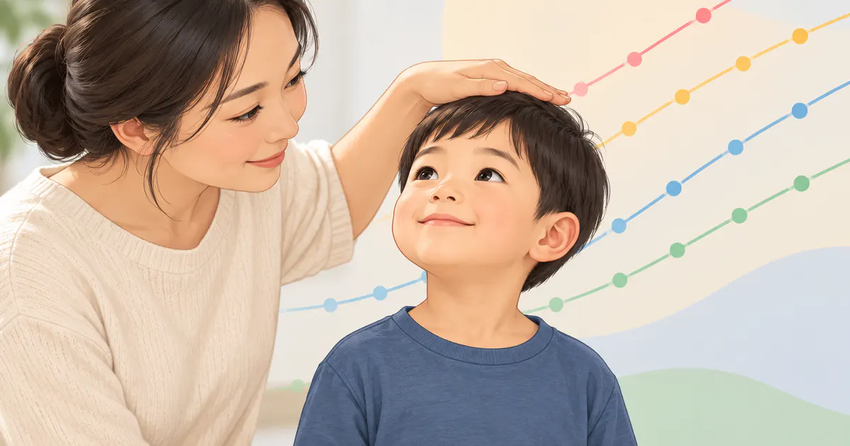 Theo dõi xu hướng tăng trưởng của trẻ qua các lần đo