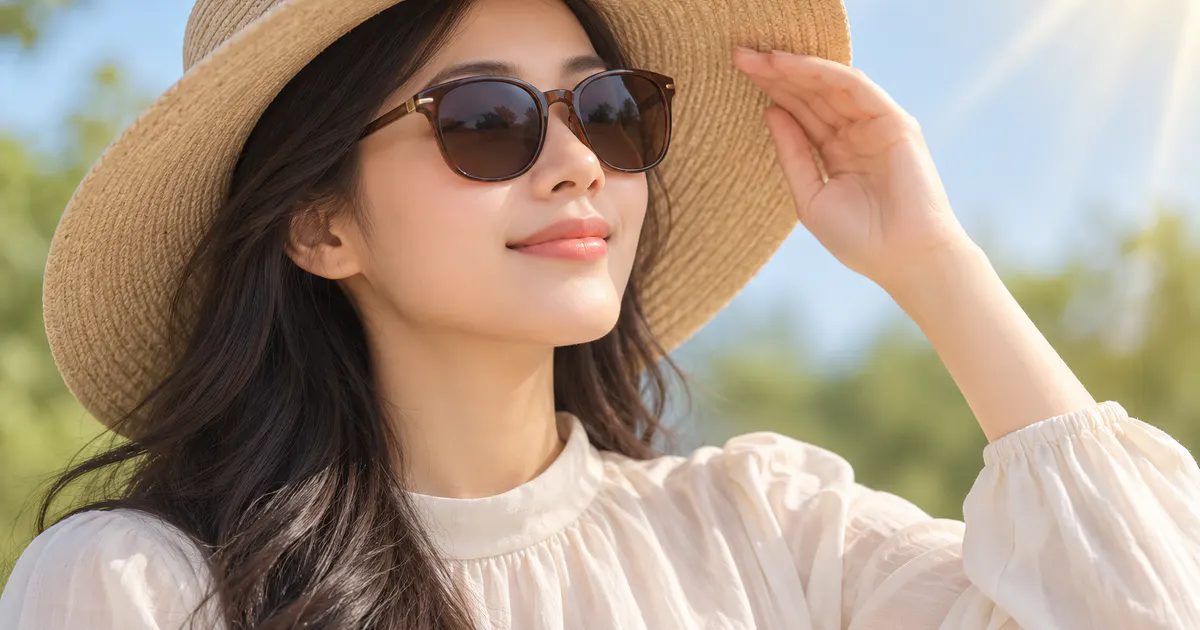 Bảo vệ vùng da quanh mắt khỏi ánh nắng để hạn chế quầng thâm đậm hơn