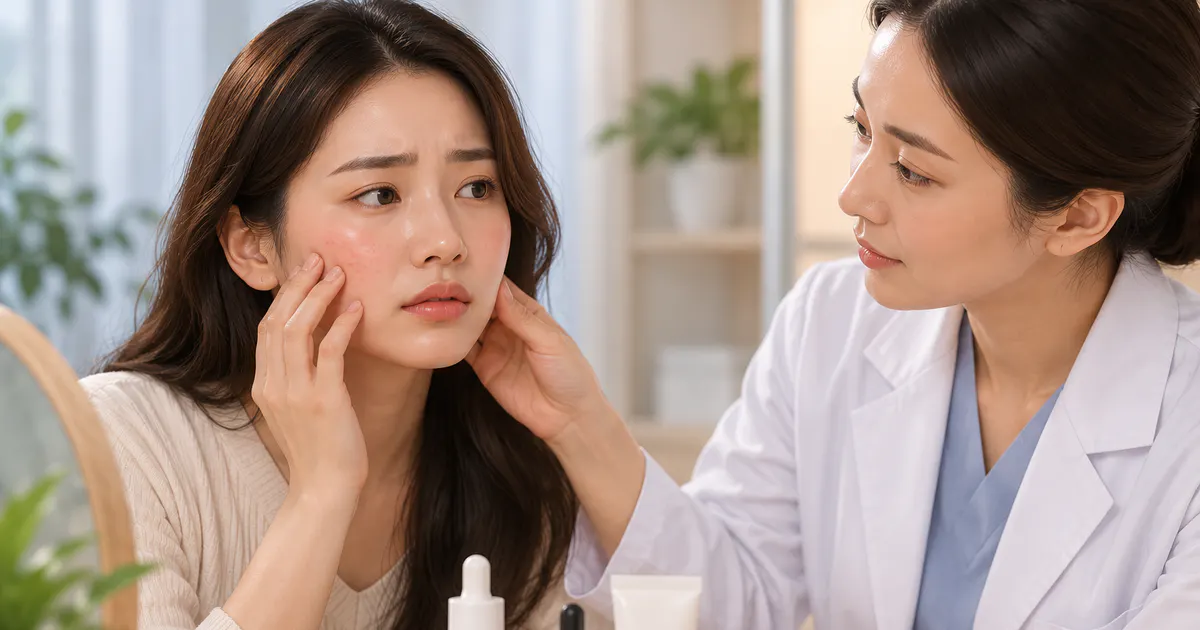 Nhận biết dấu hiệu kích ứng khi kết hợp niacinamide và retinol