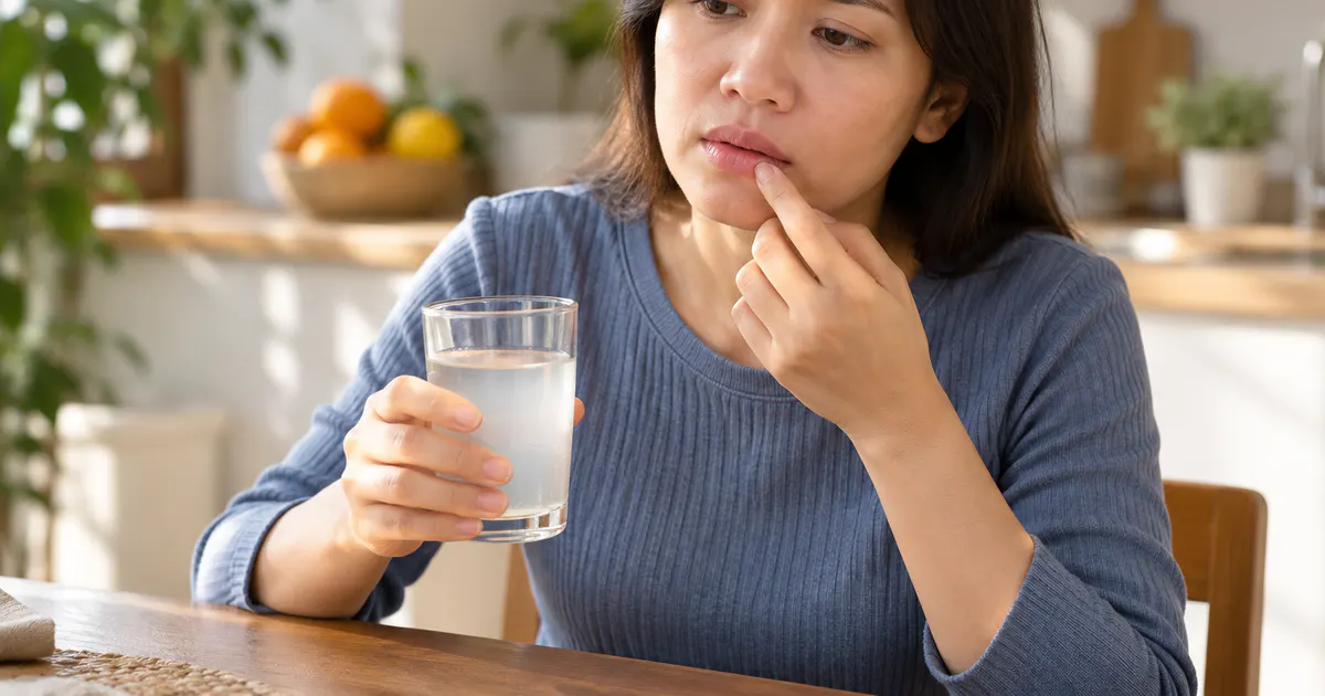 Cách nhận biết mất nước do tiêu chảy ở người lớn qua cốc dung dịch bù nước và người đang theo dõi sức khỏe
