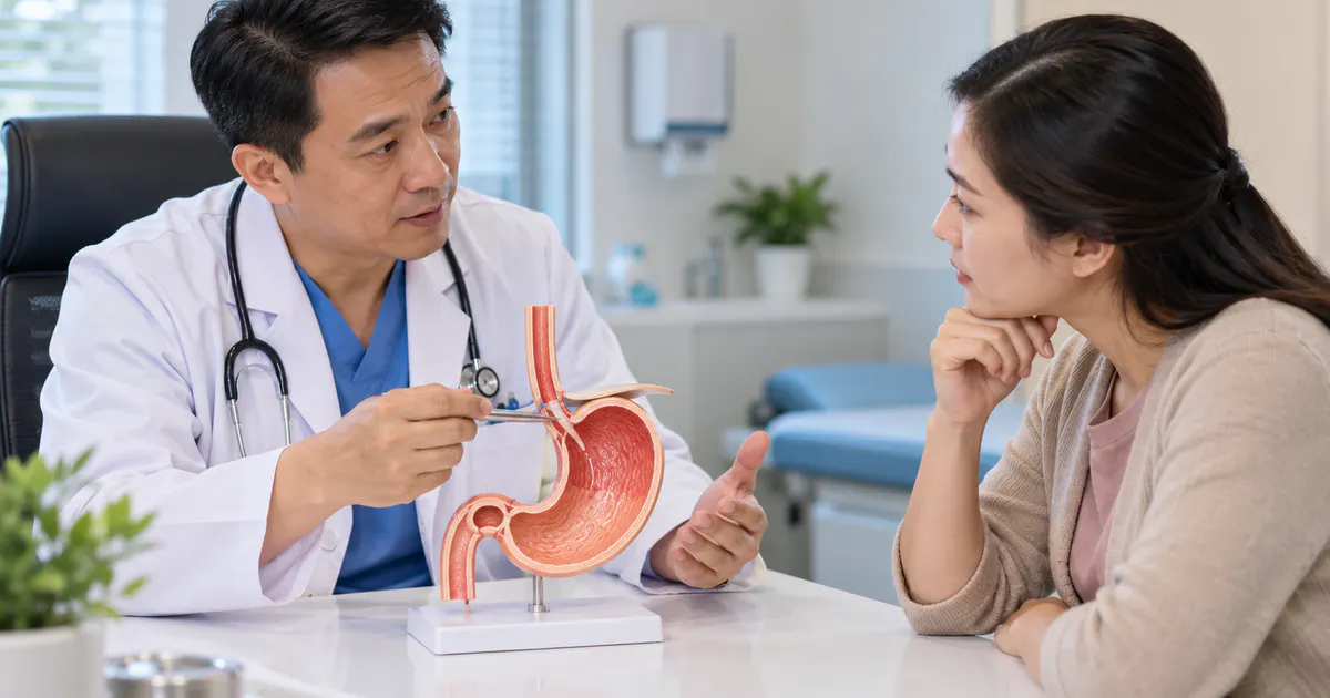 Bác sĩ tư vấn chi phí phẫu thuật trào ngược dạ dày thực quản cho người bệnh