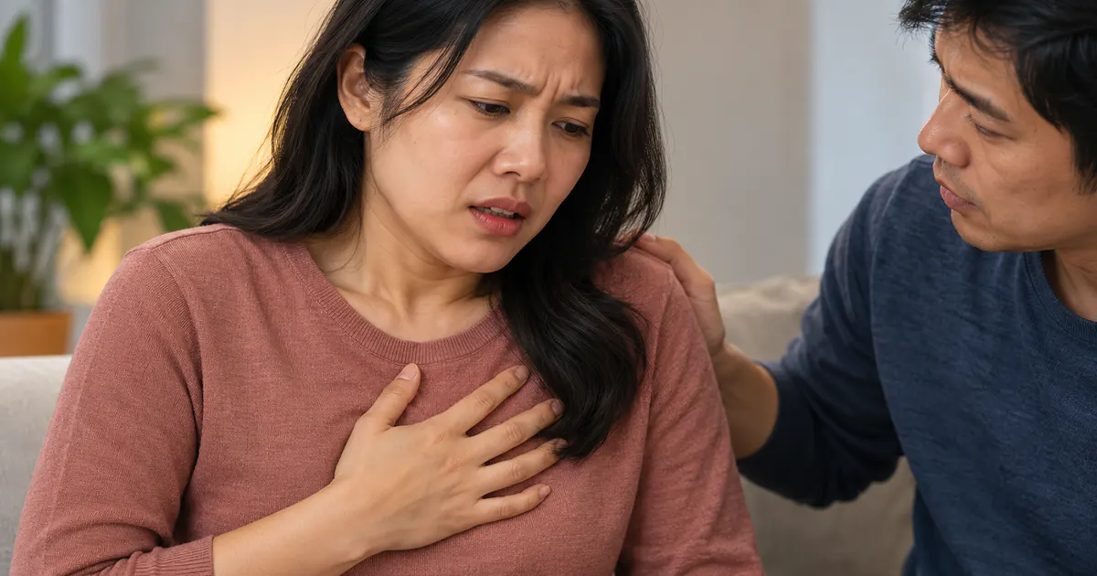 Dấu hiệu đau ngực cần phân biệt với trào ngược dạ dày ở người lớn