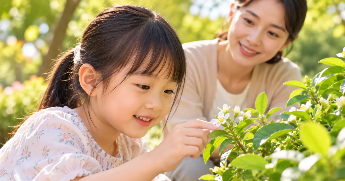 Trẻ tham gia hoạt động ngoài trời để cân bằng thói quen nhìn gần