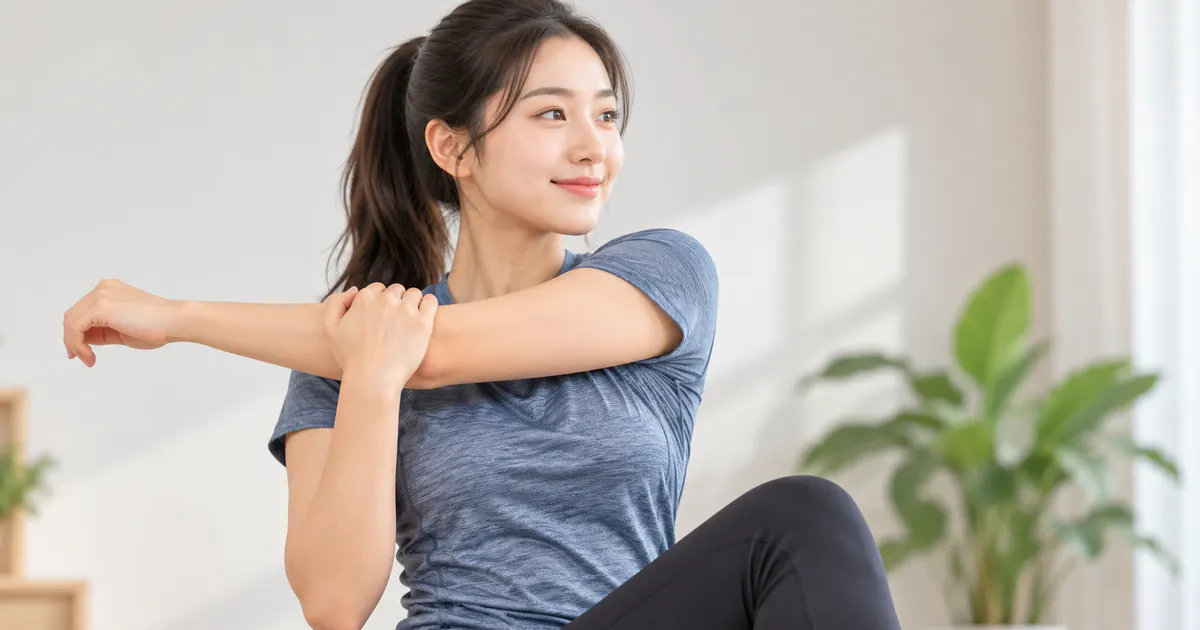 Minh họa khởi động nhẹ trước khi vận động để giảm nguy cơ chấn thương