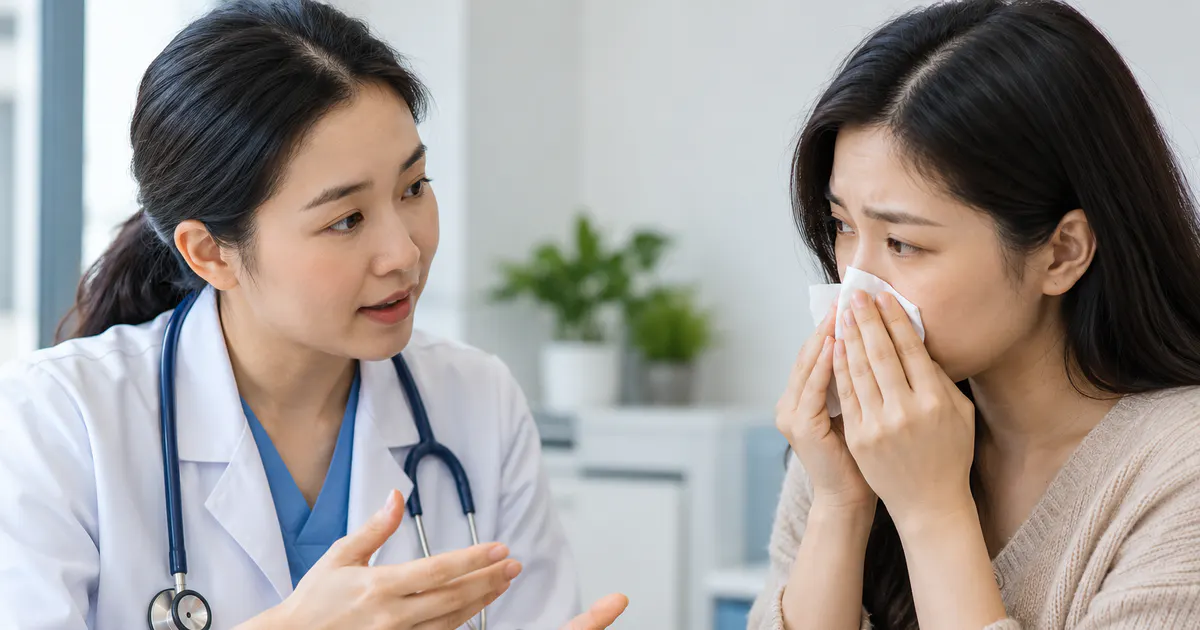 Tư vấn lựa chọn thuốc an toàn khi điều trị viêm mũi dị ứng