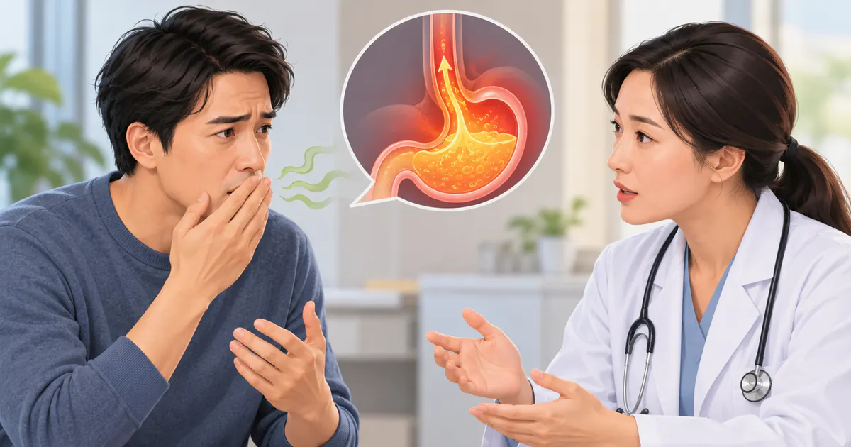 Trao đổi với nhân viên y tế khi hôi miệng kéo dài kèm dấu hiệu cảnh báo