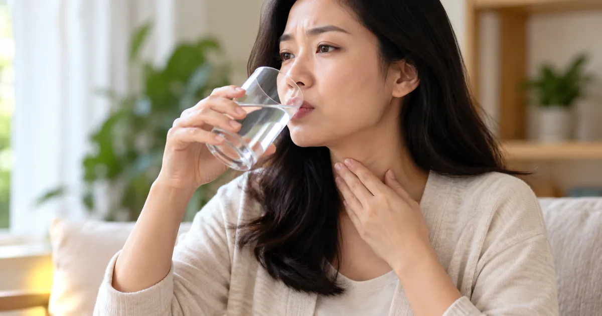Làm sạch họng khi bị trào ngược dạ dày bằng cách chăm sóc nhẹ nhàng tại nhà