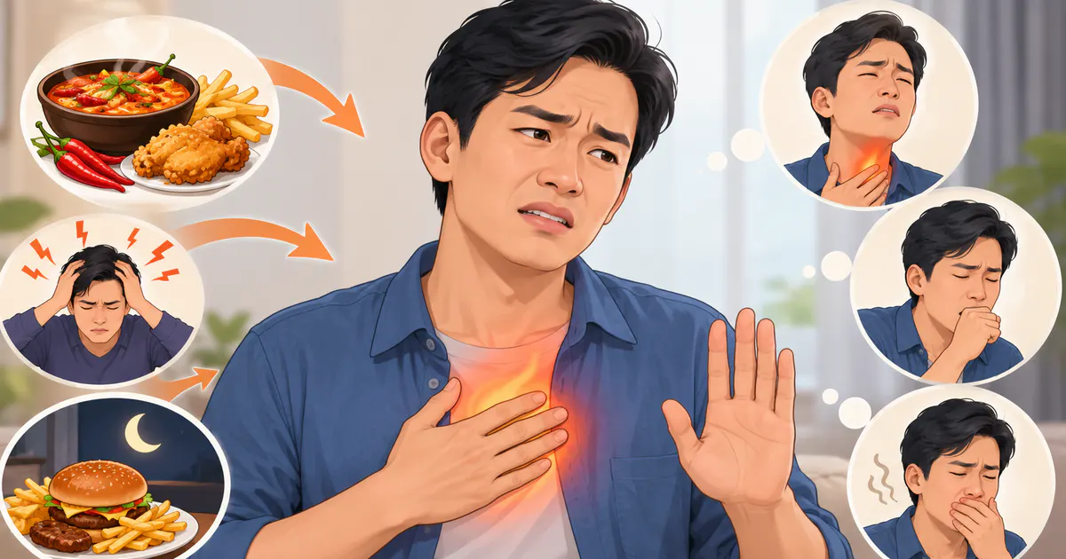Nhận biết dấu hiệu cảnh báo khi có triệu chứng trào ngược dạ dày