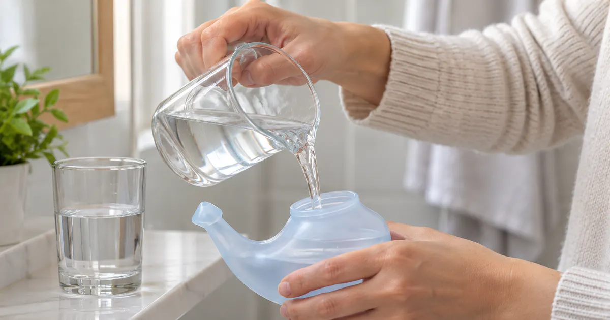 Chăm sóc hỗ trợ tại nhà trong phác đồ điều trị viêm xoang bằng vệ sinh mũi đúng cách