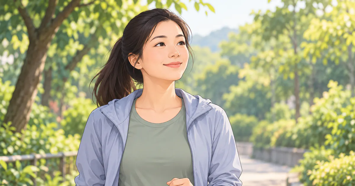 Bắt đầu đi bộ nhẹ nhàng khi quay lại tập luyện sau cảm cúm