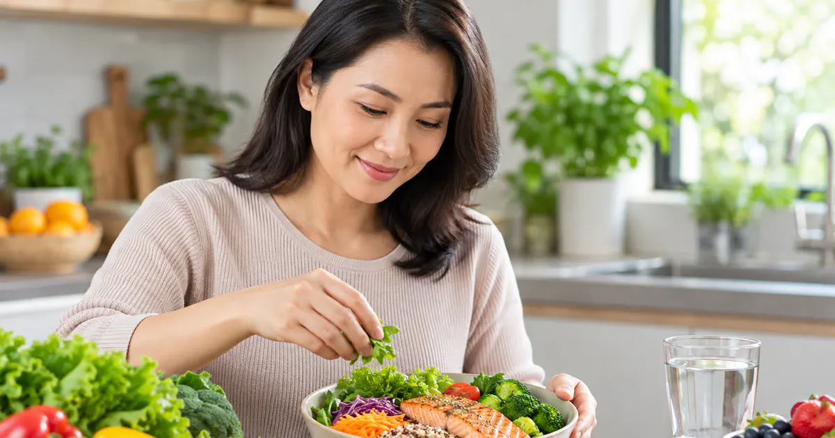 Người lớn duy trì dinh dưỡng và thói quen lành mạnh để hỗ trợ trí nhớ