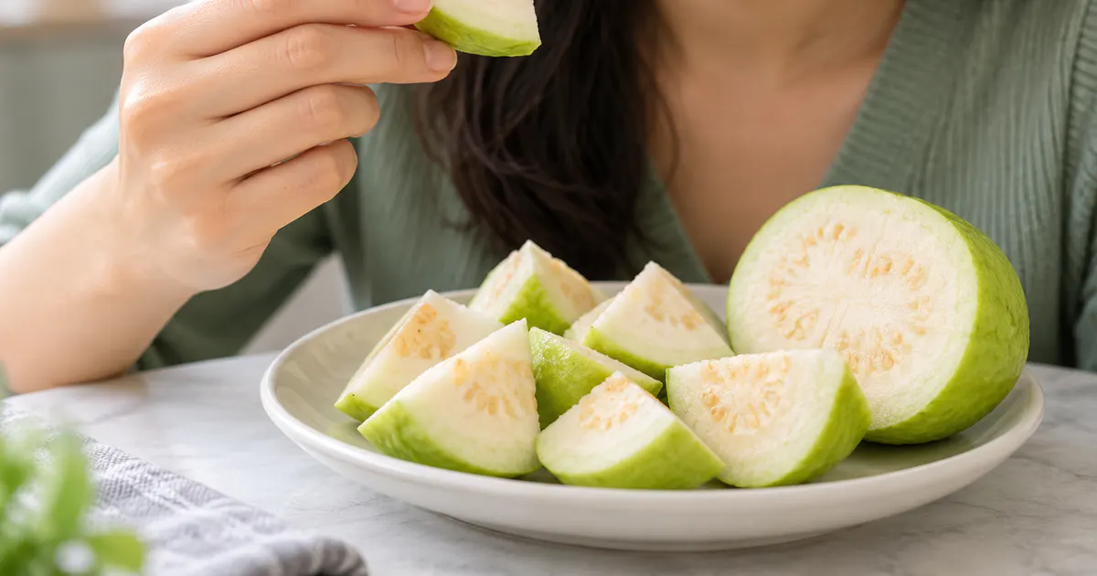 Trào ngược dạ dày ăn ổi được không và cách chọn ổi chín phù hợp
