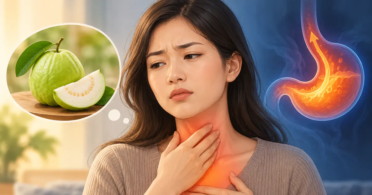 Minh họa dấu hiệu trào ngược dạ dày cần được thăm khám