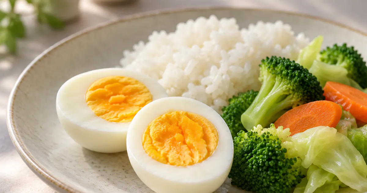 Trào ngược dạ dày ăn trứng được không với món trứng luộc và bữa ăn nhẹ nhàng